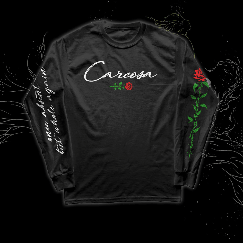 Absent Rose Long Sleeve T-Shirt Carcosabc Merch Good Father's Day Presents-1