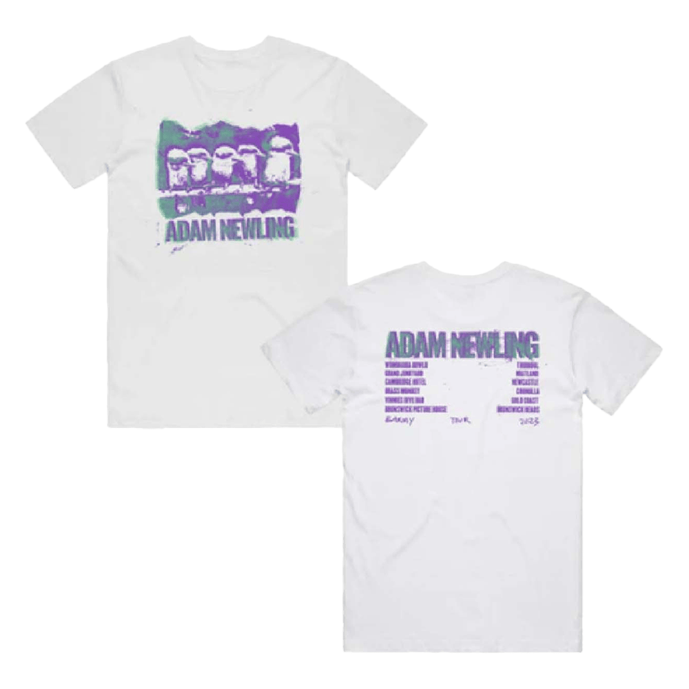 Adam Newling Barmy Tour T-Shirt Merch Jungle Top 10 Father's Day Gifts-1