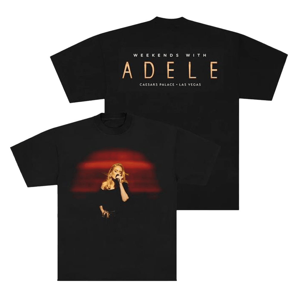 Adele Merch Weekends With Adele Caesars Palace T-Shirt Gifts For Wife-1