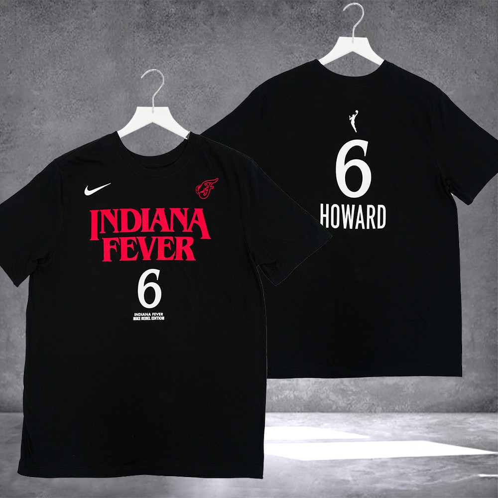 Adult Indiana Fever 6 Natasha Howard Stranger Things Rebel Shirt Gift For Basketball Lover-1