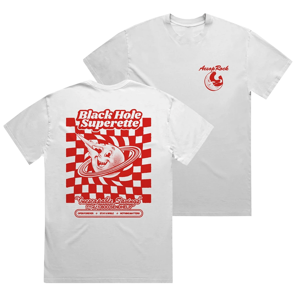 Aesop Rock Merch Checkers Shirt White Good Gifts For Boyfriend-1