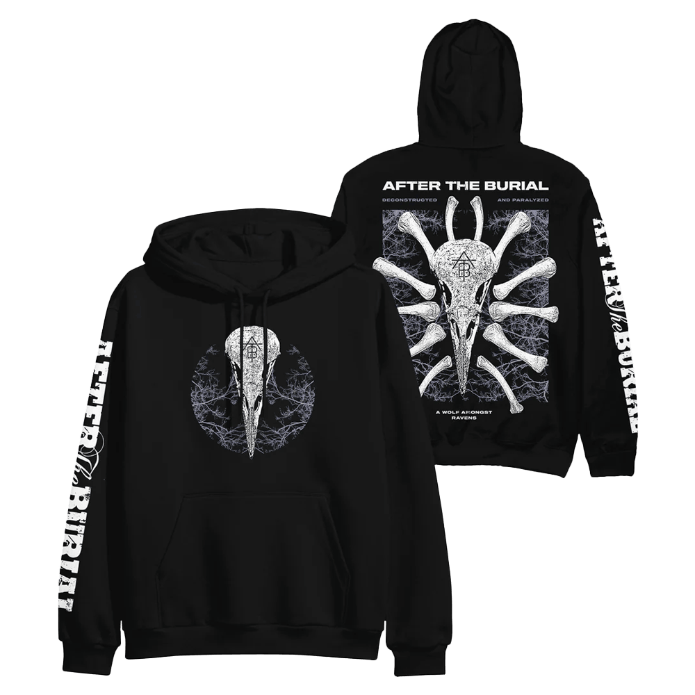 After The Burial Merch Deconstructed Black Hoodie Gift Ideas For Friends-1