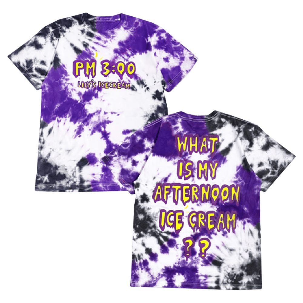 Afternoon Ice Cream Grape T-Shirt Lily's Ice Cream Merch Gift Ideas For Friends-1