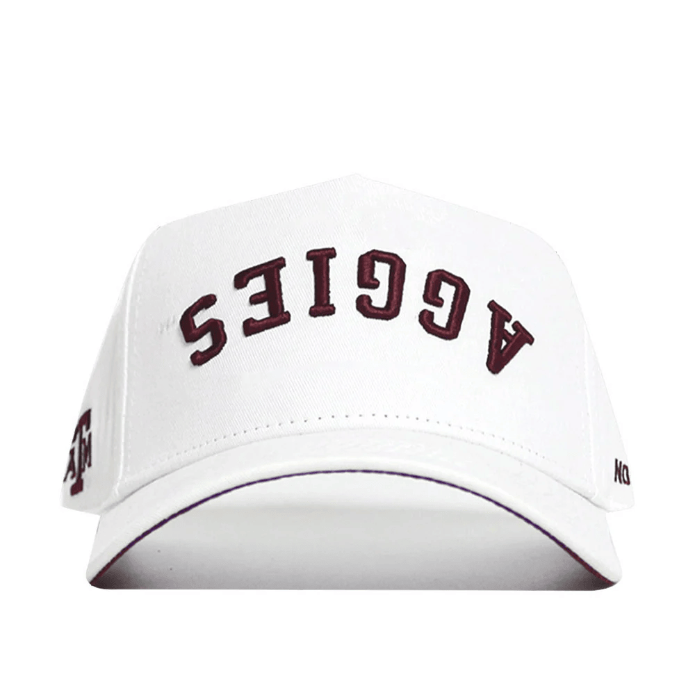 Aggies Upside Down Hat Trend Aggies Reversed Hat Aggies Merch Awesome Father's Day Gifts-1