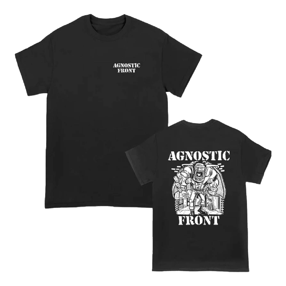 Agnostic Front Wing Horn Alley T-Shirt Allin Merch Gifts For Besties-1