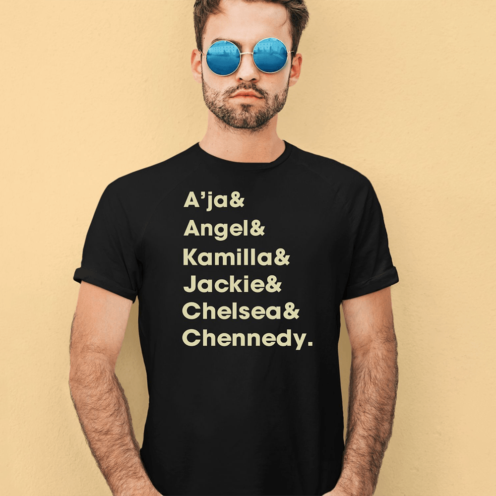 Aja And Angel And Kamilla And Jackie And Chelsea And Chennedy Shirt Gifts For Dad-1