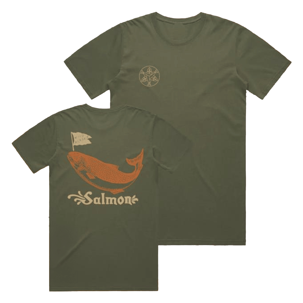 Aksalmonsisters Merch Mens Wild Alaska Canned Salmon T-Shirt Gifts For Dudes-1