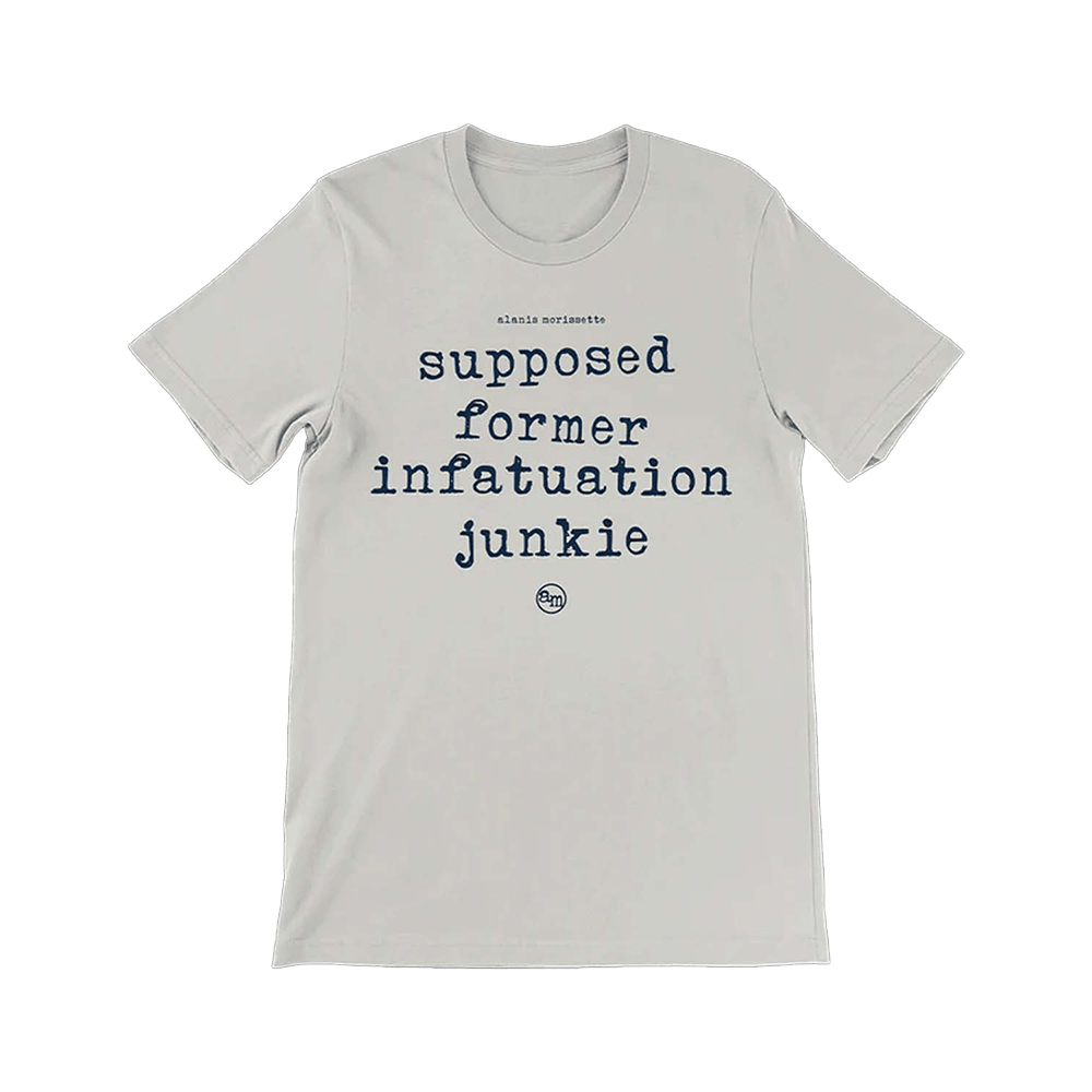 Alanis Merch Junkie T-Shirt Father's Day Gifts For Music Lovers-1