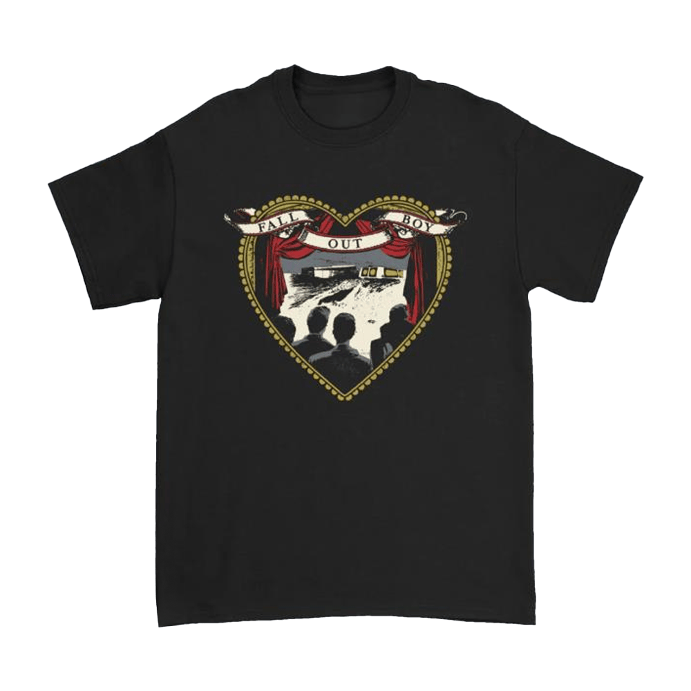 Album Cover Heart T-Shirt Gifts For Music Enthusiasts-1