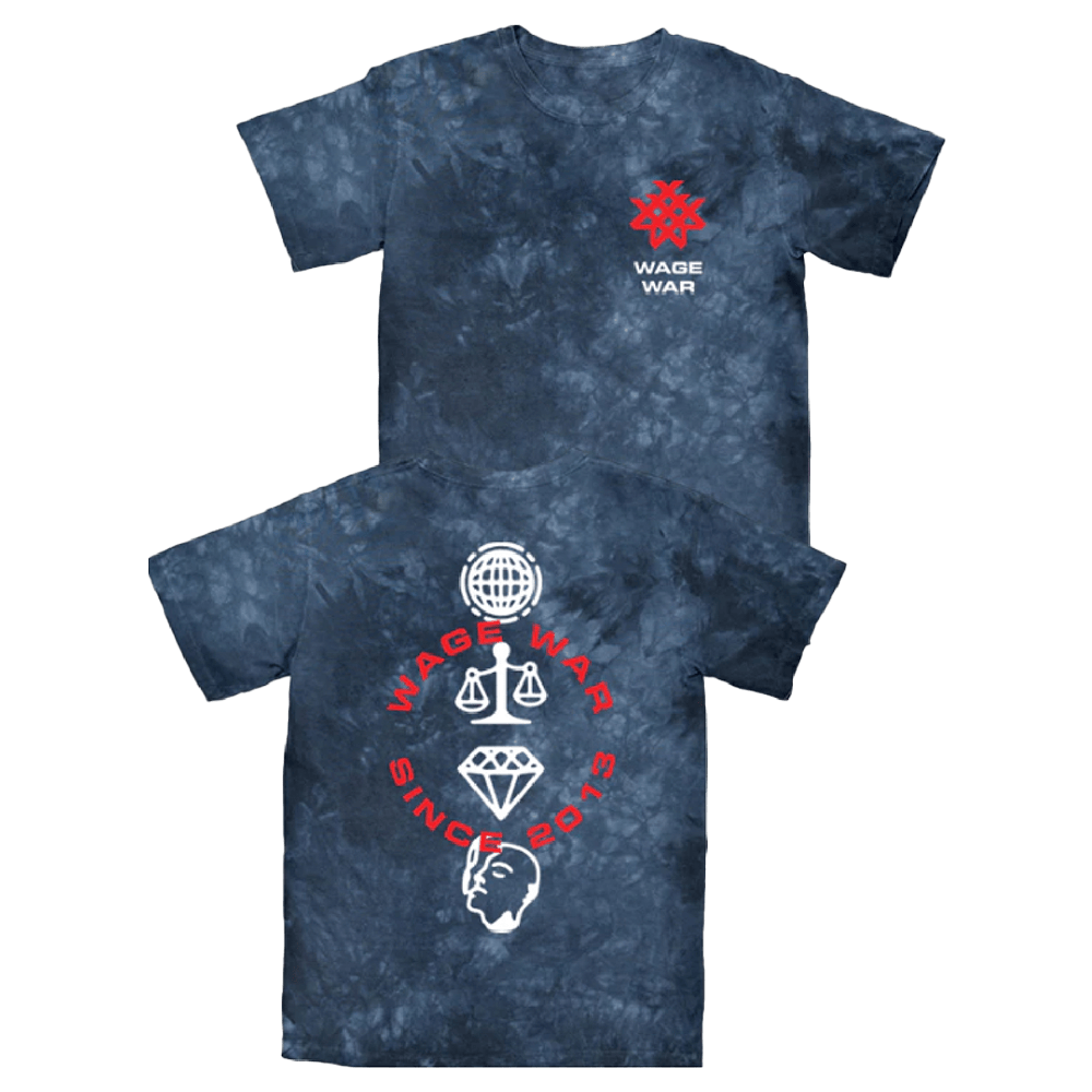 Album Symbols Navy T-Shirt Wage War Merch Gifts For Someone Who Likes Music-1