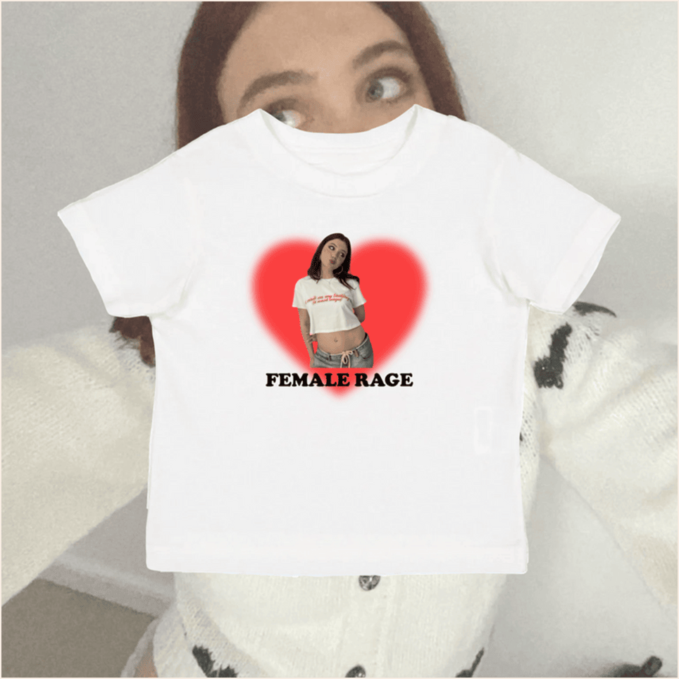 Alessi Rose Merch Female Rage Alessi Rose Baby Tee Best Mothers Day Gifts Gifts For Best Friend-1