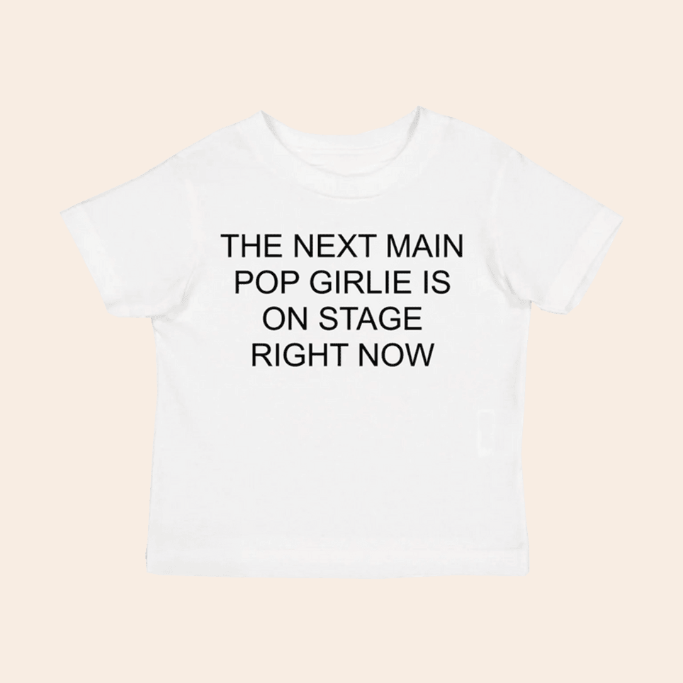 Alessi Rose Merch The Next Main Pop Girlie Is On Stage Right Now Baby Tee Gifts For Music Fans-1