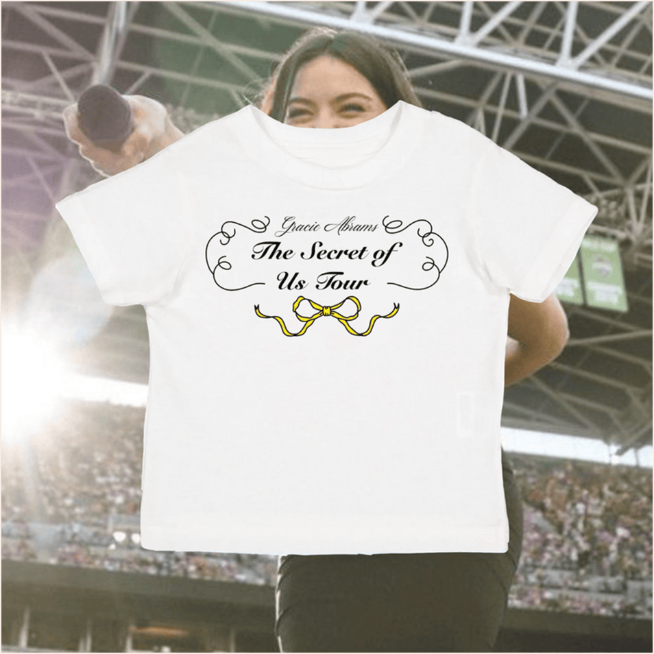 Alessi Rose Merch The Secret Of Of Tour Bow Baby Tee Mothers Day Present Ideas Gifts For BFF-1