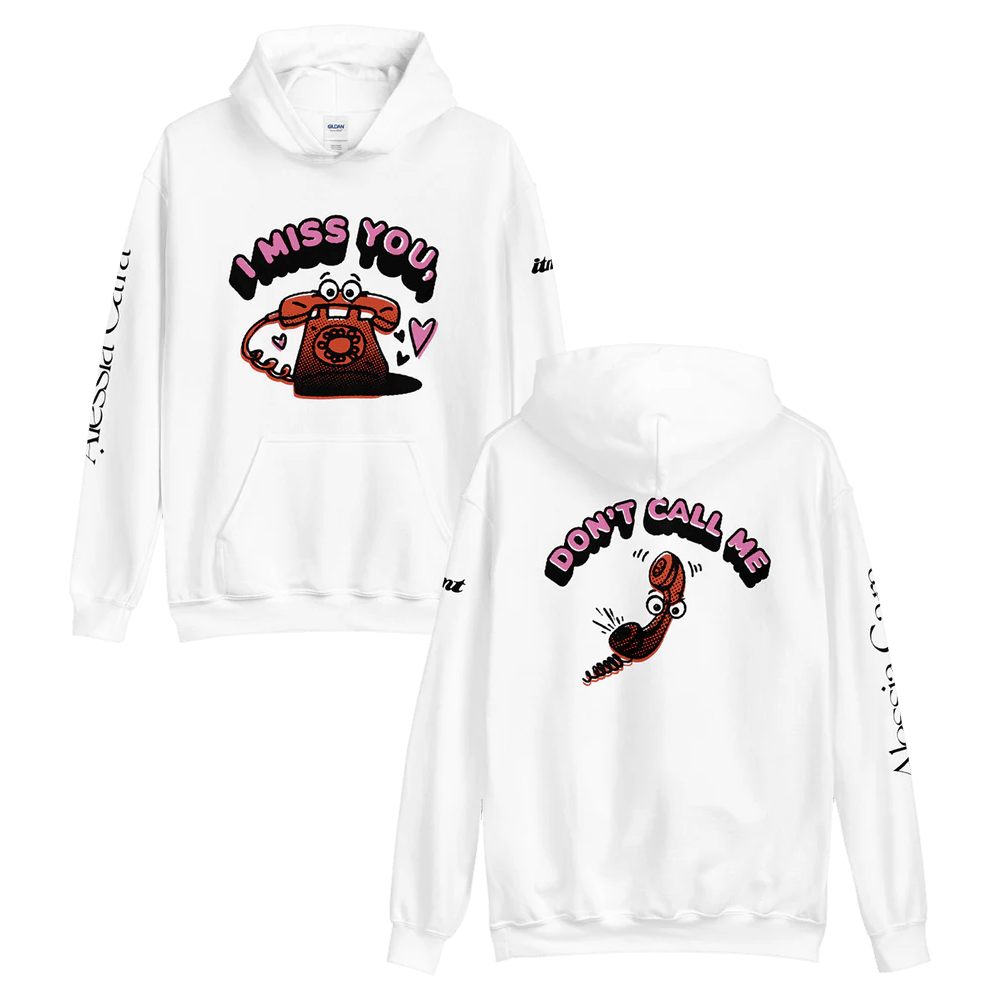 Alessia Cara I Miss You Do Not Call Me Hoodie Def Jam Merch Gift Ideas For Music Lovers-1