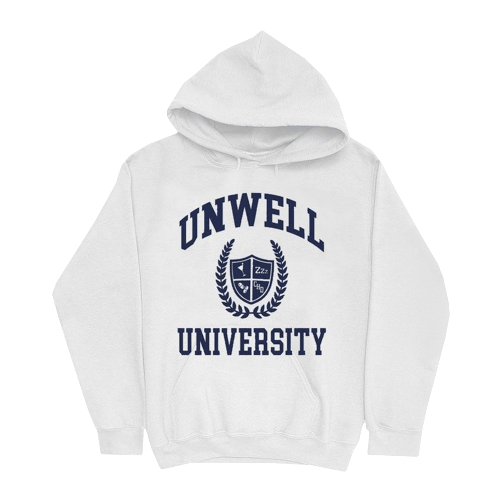 Alex Cooper Unwell Merch Hoodie Unwell University Sweatshirt Call Her Daddy Merch Wife Gifts-1