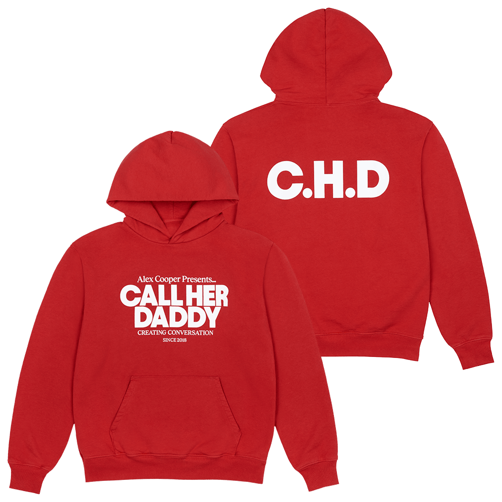 Alex Cooper Unwell Merch Red CHD Hoodie Call Her Daddy Merch Good Gifts For Daughter-1 Alex Cooper Unwell Merch Red CHD Hoodie Call Her Daddy Merch Good Gifts For Daughter-1