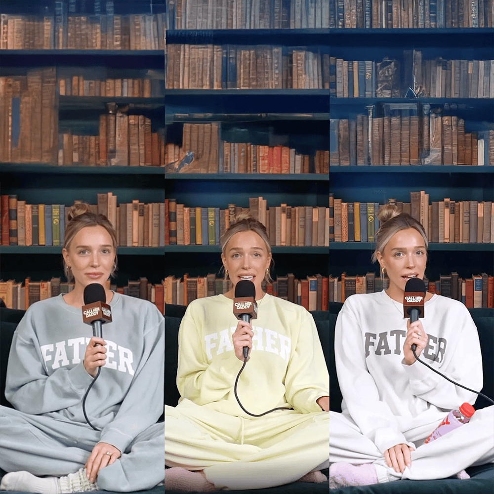 Alex Cooper Unwell Merch White Father Sweatshirt Call Her Daddy Merch Gifts For Daughter-1