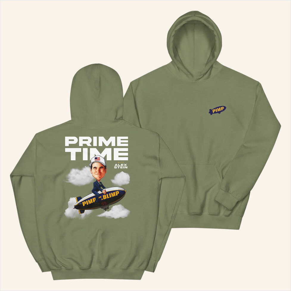 Alex Stein Merch Pimp On A Blimp Hoodie Gifts For Best Friends Birthday Gifts For Brother-1