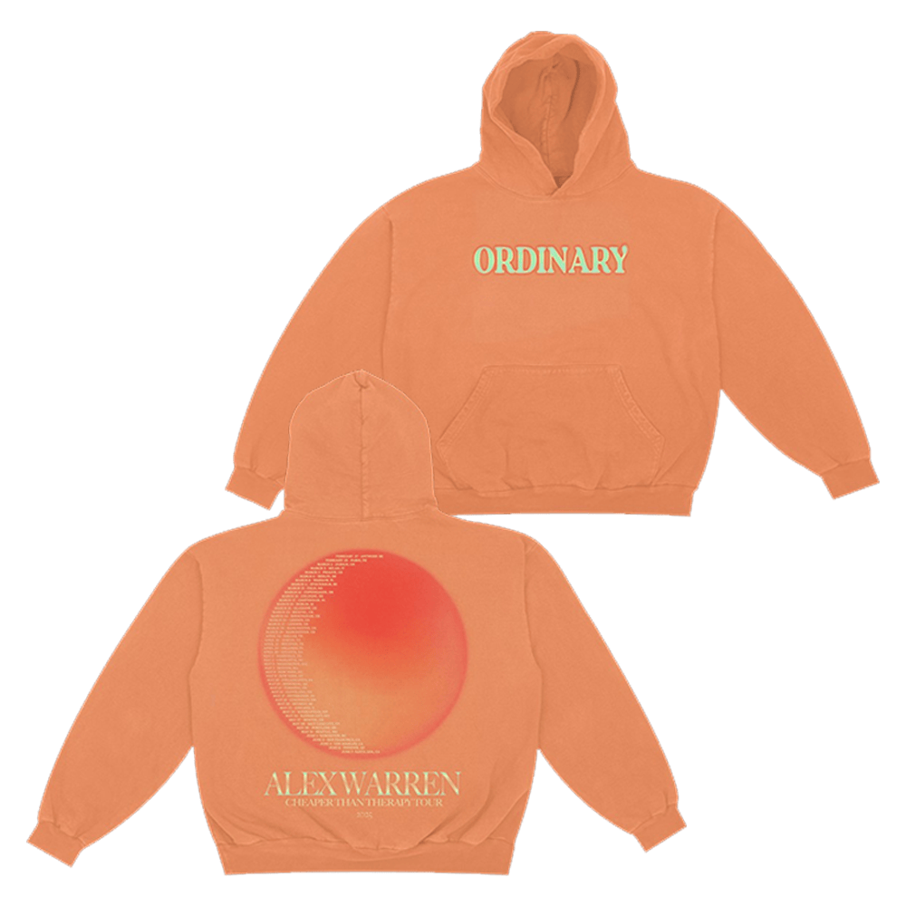 Alex Warren Merch Ordinary Hoodie Che aper Than Therapy Tour Merch Father's Day Gifts For Husband-1
