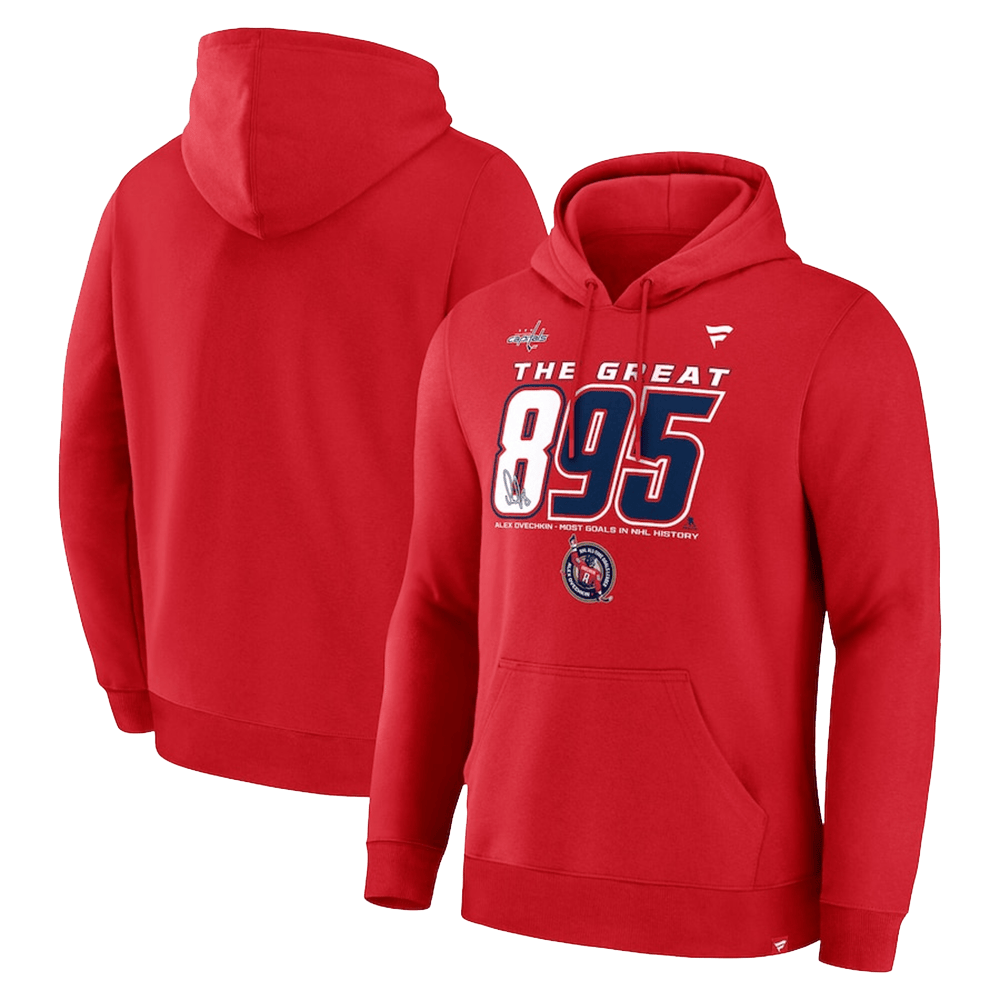 Alexander Ovechkin 895 Hoodie Washington Capitals Ovechkin Merch Dad Gifts For Father's Day 2025-1