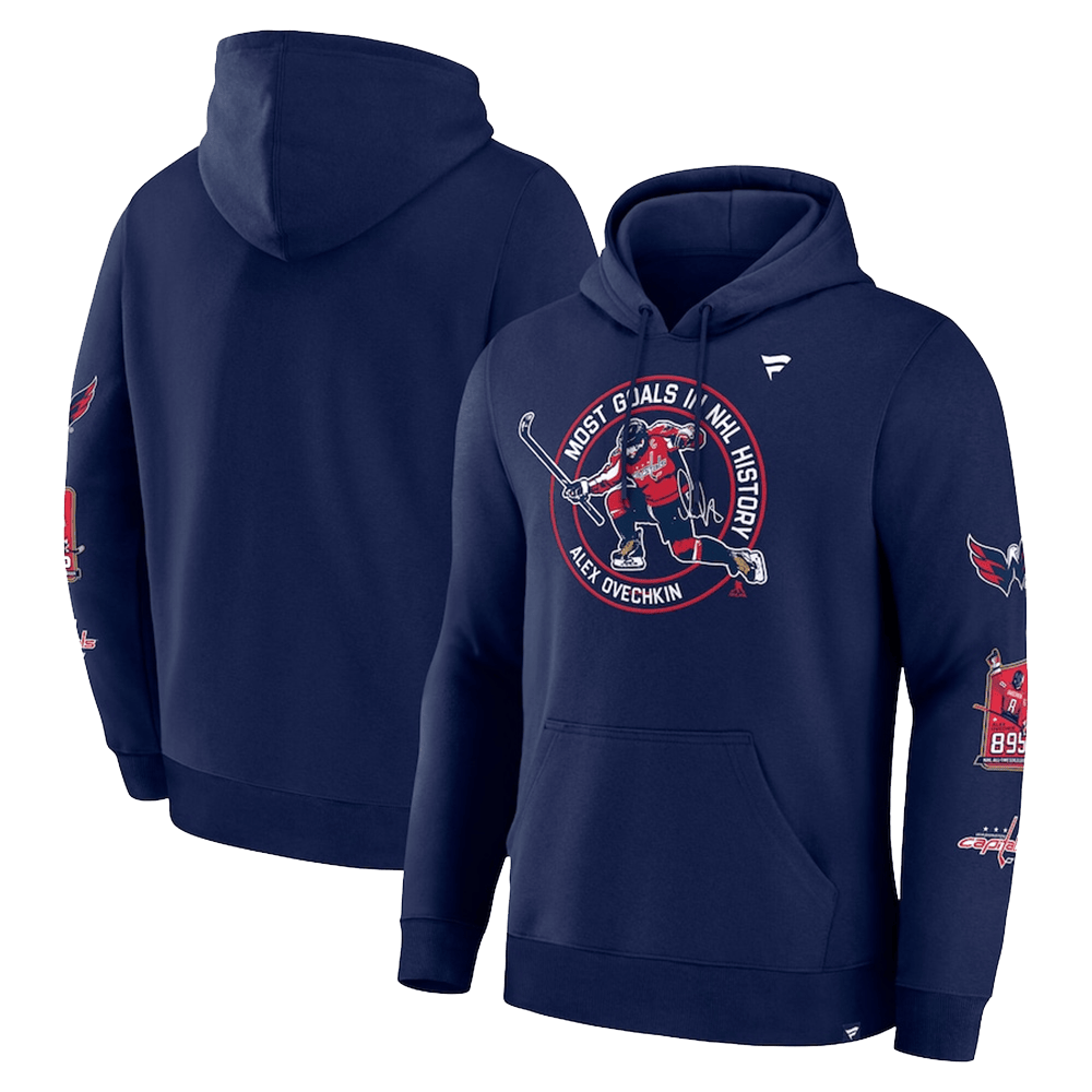 Alexander Ovechkin 895 Hoodie Washington Capitals Ovechkin Merch Gifts For Father's Day From Son-1
