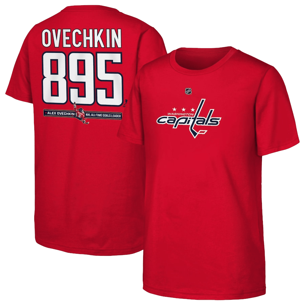 Alexander Ovechkin 895 Shirt Washington Capitals Ovechkin Merch Father's Day Gifts For Grandpa-1