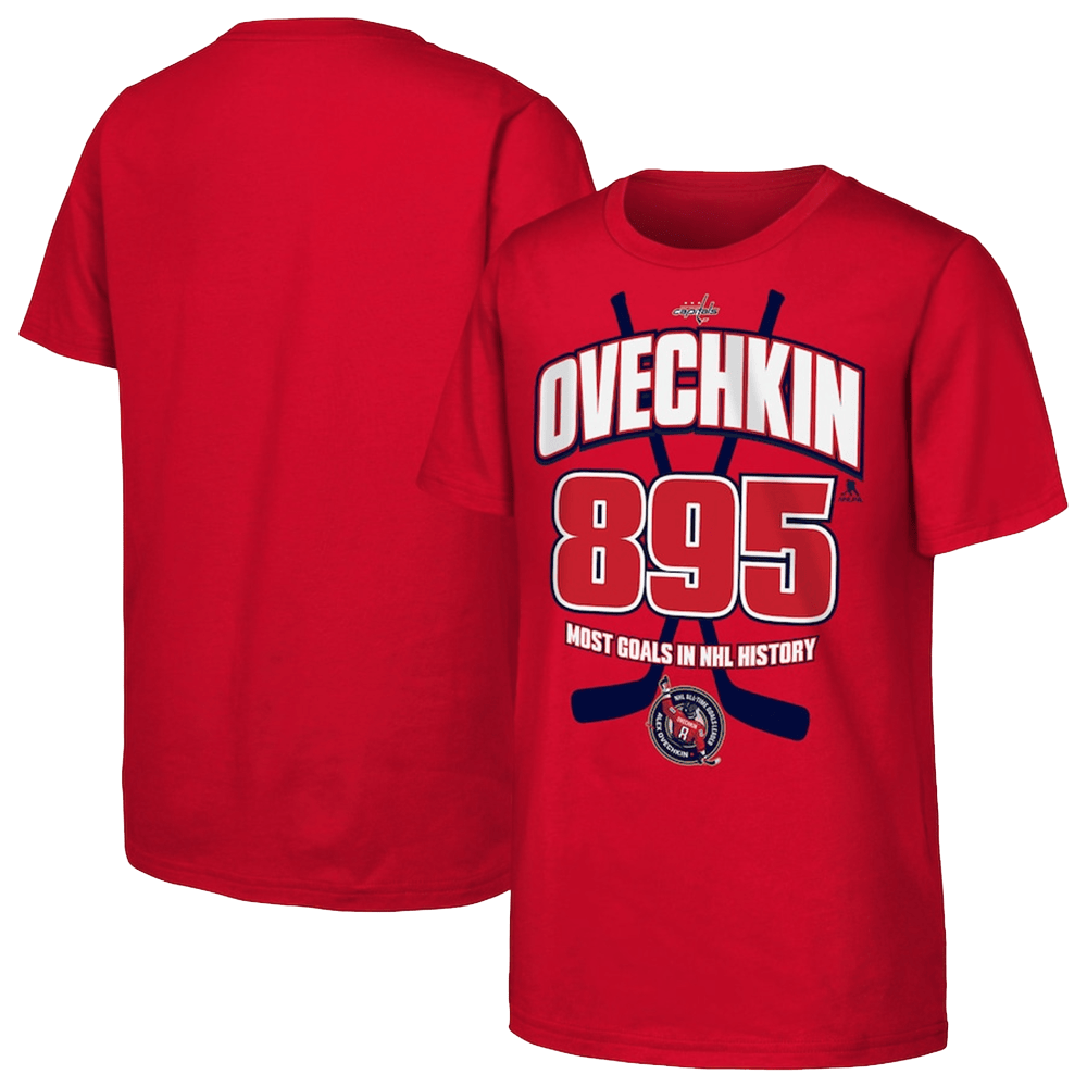 Alexander Ovechkin 895 Shirt Washington Capitals Ovechkin Merch Father's Day Gifts For Son In Law-1
