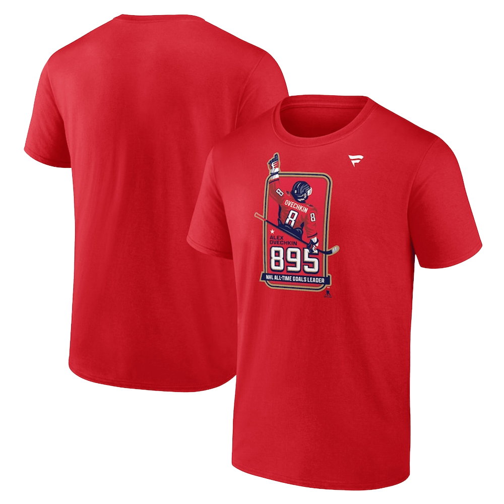Alexander Ovechkin 895 Shirt Washington Capitals Ovechkin Merch Gifts For Father's Day From Wife-1