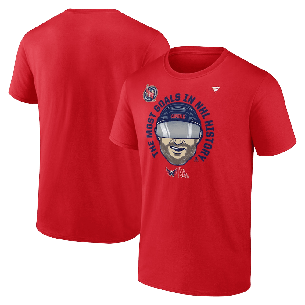 Alexander Ovechkin 895 Shirt Washington Capitals Ovechkin Merch Perfect Father's Day Gifts-1