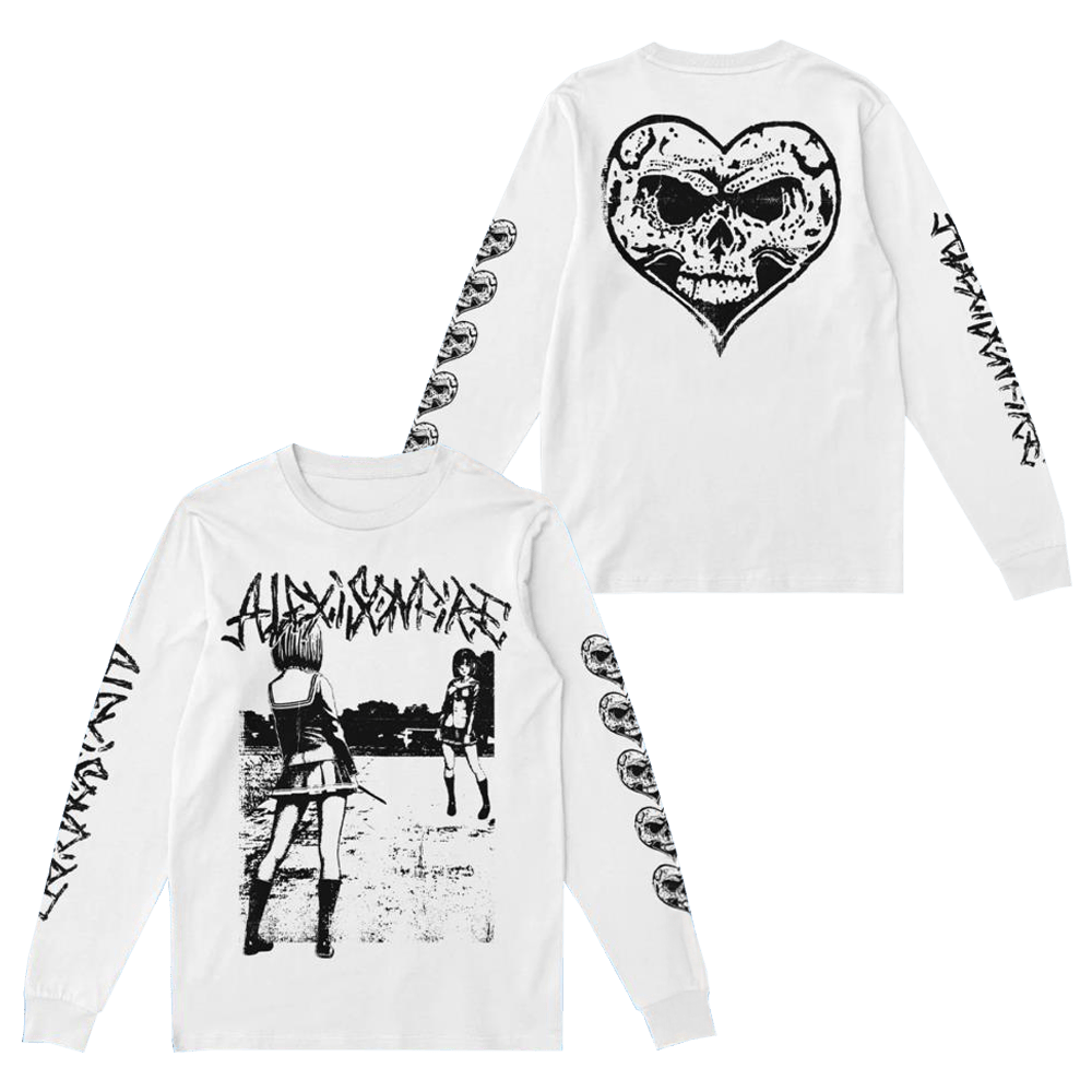 Alexisonfire Merch Anime Knife Fight Long Sleeve Shirt Gifts For Band Fans-1