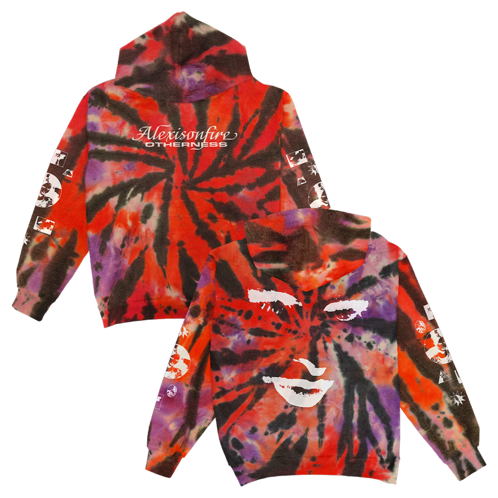 Alexisonfire Merch Otherness Tie Dye Hoodie Music Lover Gifts For Him-1