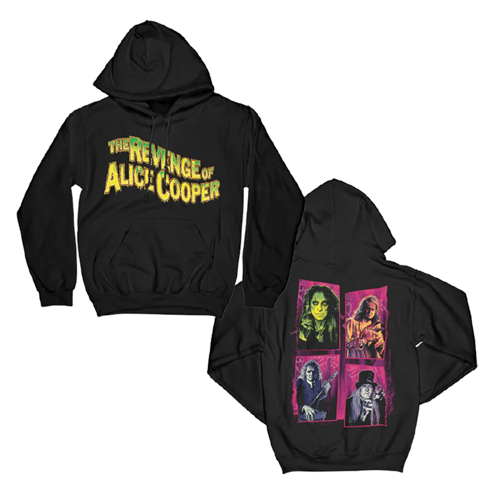 Alice Cooper Merch The Revenge Of Alice Cooper Hoodie Father's Day Gifts For Music Lovers-1