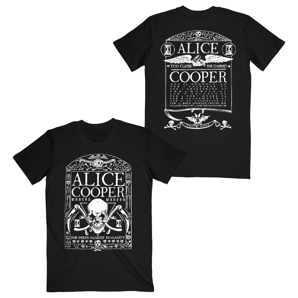 Alice Cooper Merch Tombstone 2025 Itin T-Shirt Gifts For Music Enthusiasts-1