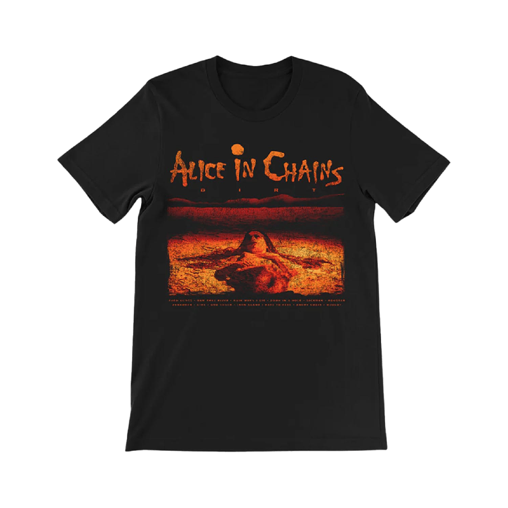 Alice In Chains Dirt Album Tracklist T-Shirt Alice In Chains Merch Gifts For Fans-1