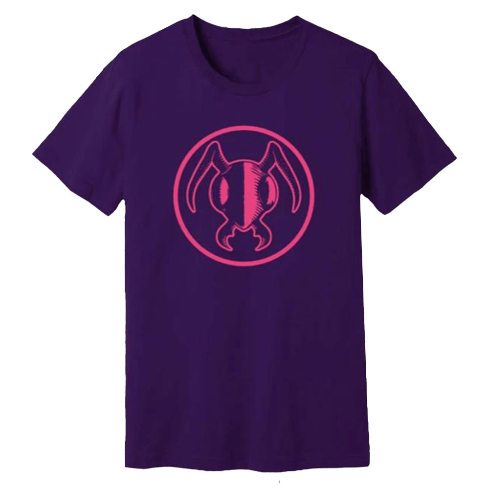 Alien Ant Farm Store Ant Head Purple T-Shirt Unique Gifts For Music Lovers-1