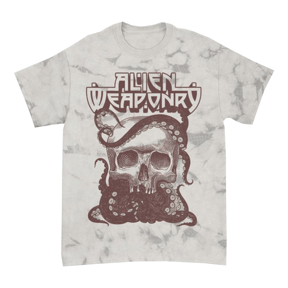 Alien Weaponry Merch Tentaskull Tie Dye T-Shirt Gifts For Boyfriend-1