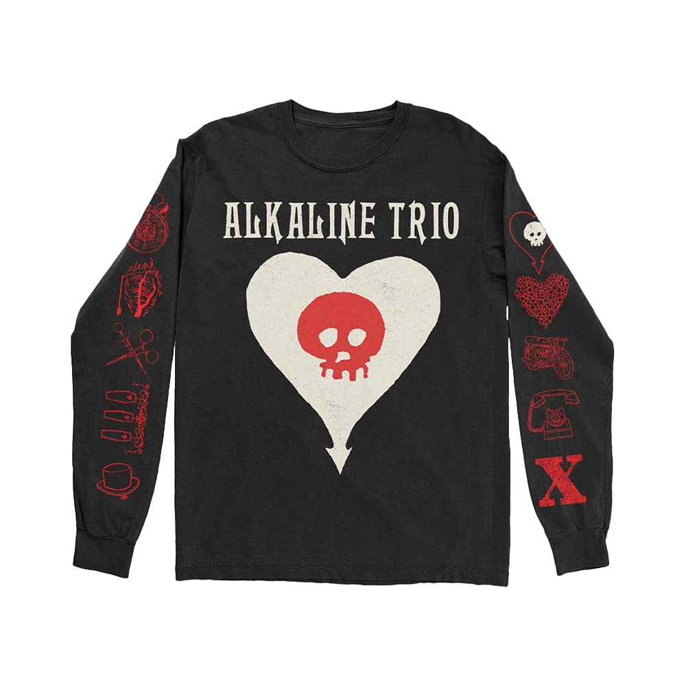 Alkaline Trio Merch Album Icons 2024 Long Sleeve Shirt Black Music Lover Gifts For Him-1
