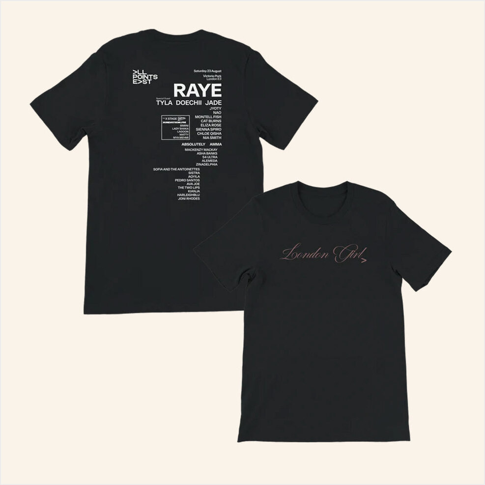 All Points East Festival Merch All Points East Raye 2025 T-Shirt Gifts For Friends-1