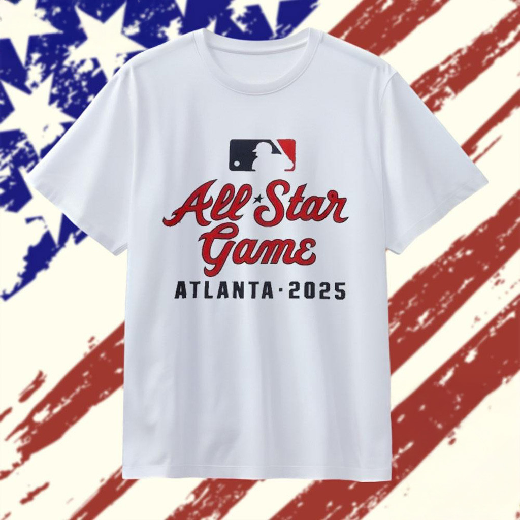 All Star Game Atlanta 2025 T-Shirt Gifts For Baseball Fans-1