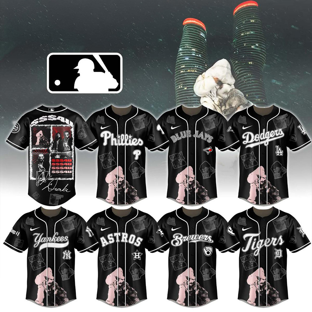 All Team MLB X Partynextdoor Drake 4U 2025 Jersey MLB Merch Cool Baseball Gifts-1