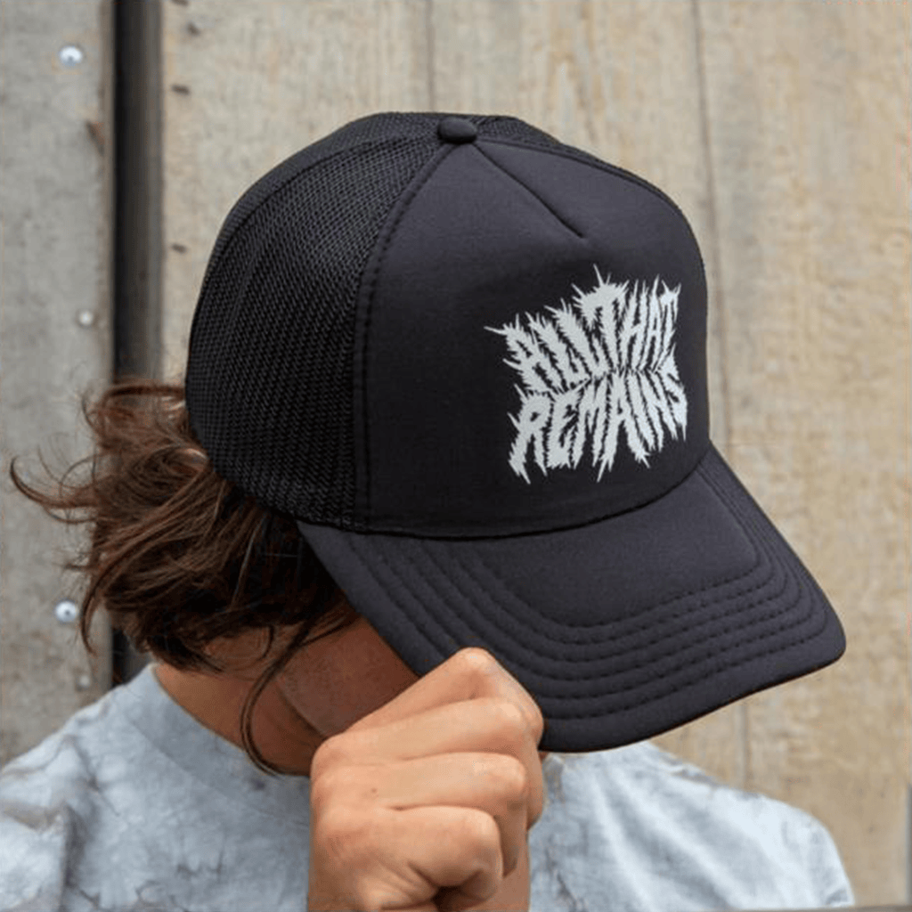 All That Remains Official Black Metal Trucker Hat Gifts For Husband-1