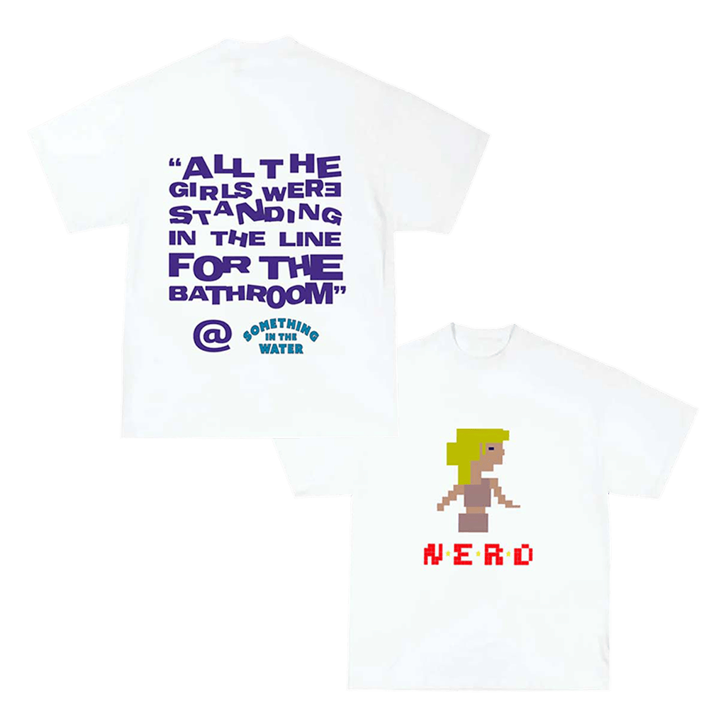 All The Girls T-Shirt White Nerdarmy Merch Presents For Music Lovers-1