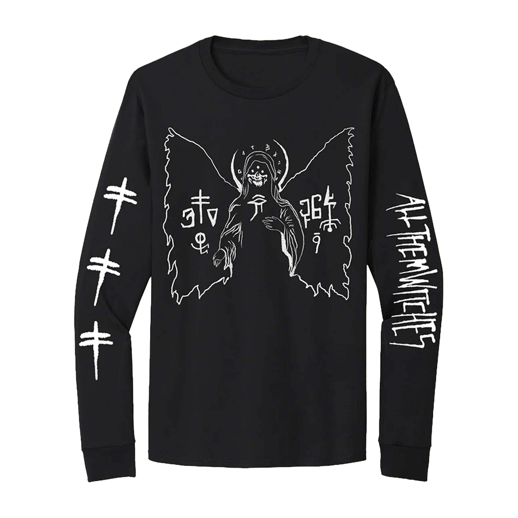 All Them Witches Black Long Sleeve T-Shirt Angel Tee Birthday Present For Husband-1