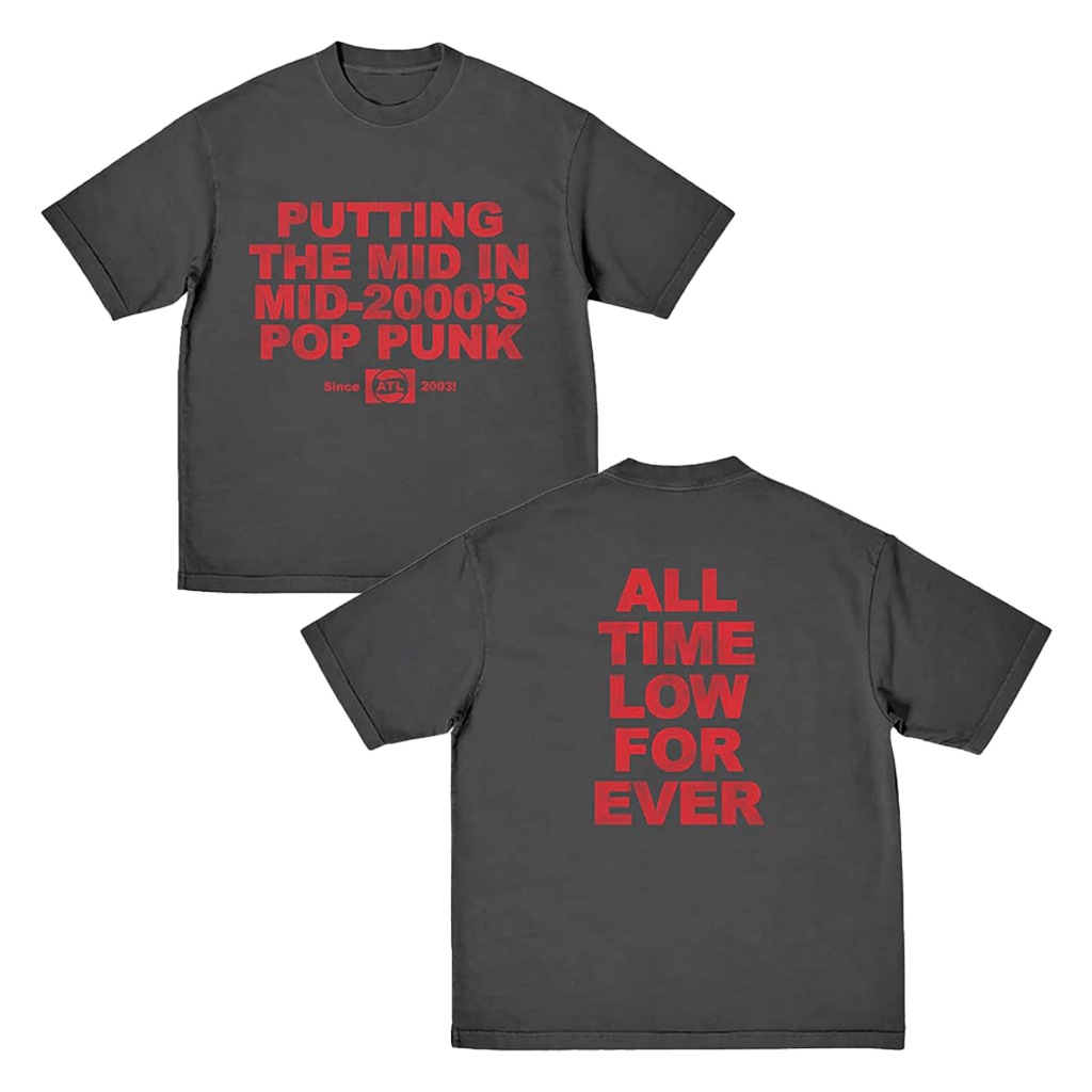 All Time Low Merch Mid T-Shirt Music Gift Ideas For Guys-1