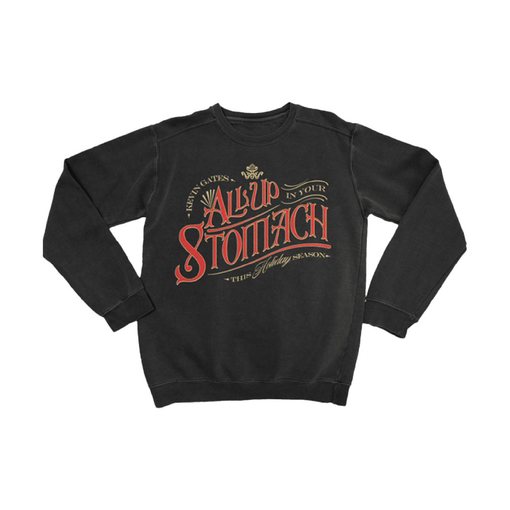 All Up Your Stomach Crewneck Sweatshirt Kvngates Merch Unique Birthday Gift For Husband-1