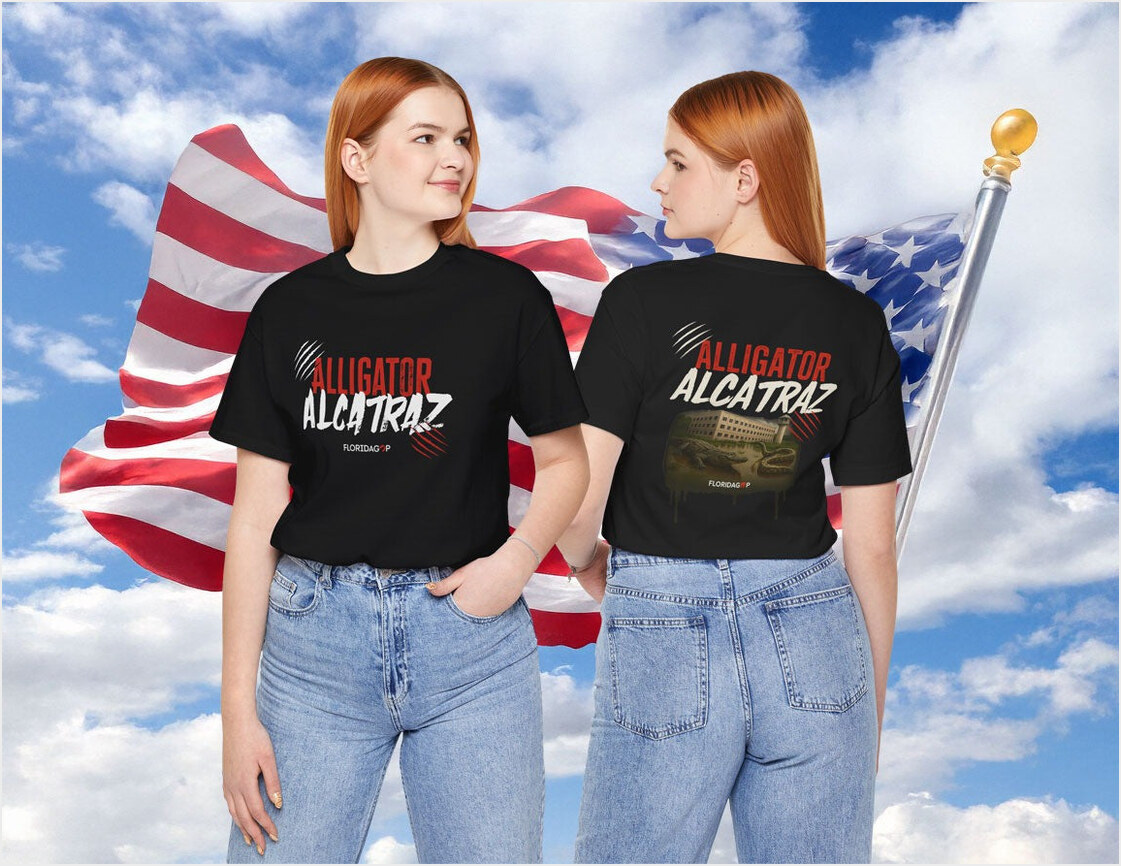 Alligator Alcatraz Shirt Official Alligator Alcatraz Merch Florida GOP Store Gifts For Mom-1