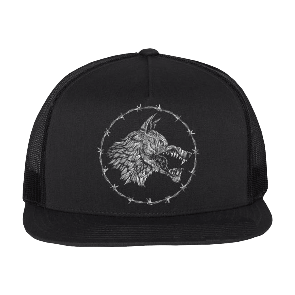 Allinmerch Merch Nails Hatred Dog Trucker Hat Snapback Presents For Boyfriend-1