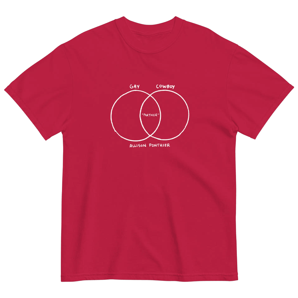 Allison Ponthier Merch Gay Cowboy Shirt Gifts For Music Lovers-1 Allison Ponthier Merch Gay Cowboy Shirt Gifts For Music Lovers-1