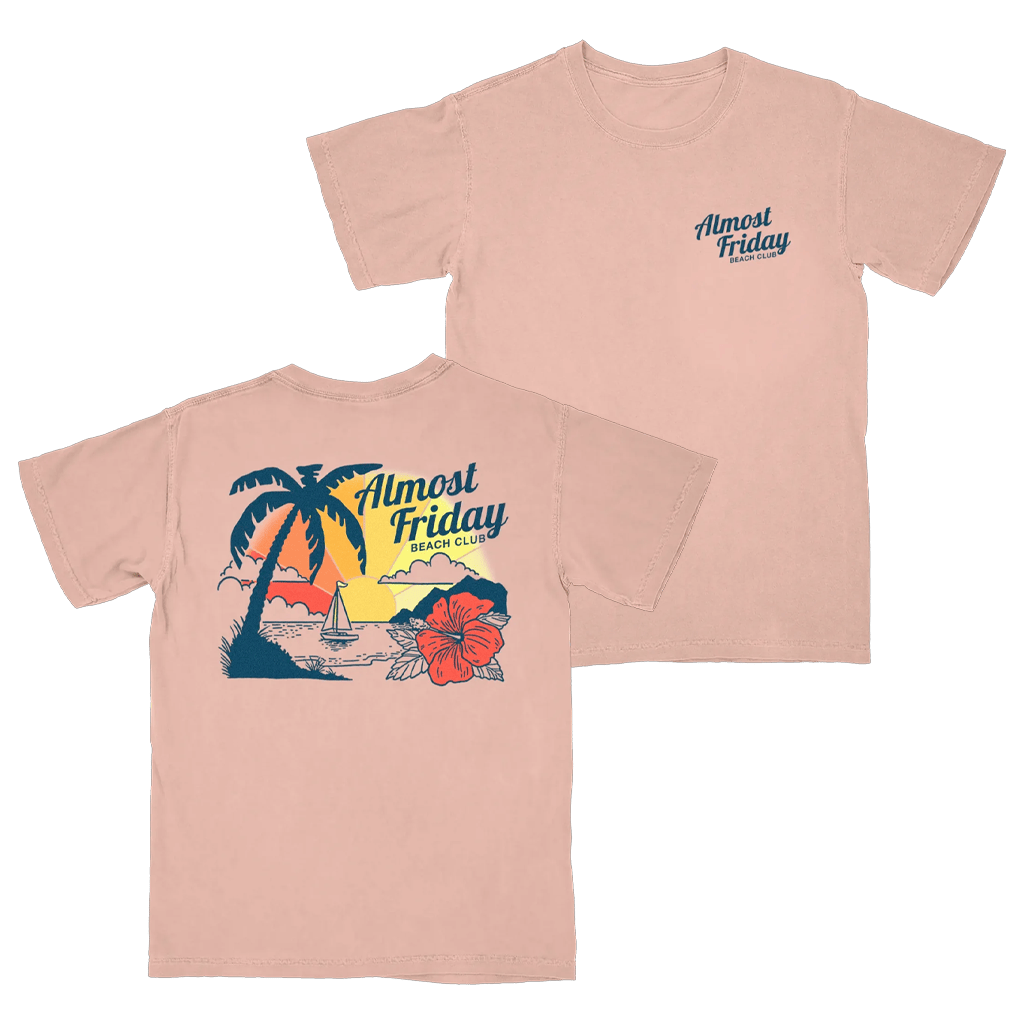 Almost Friday Merch Almost Friday Paradise T-Shirt Gifts For Wife-1