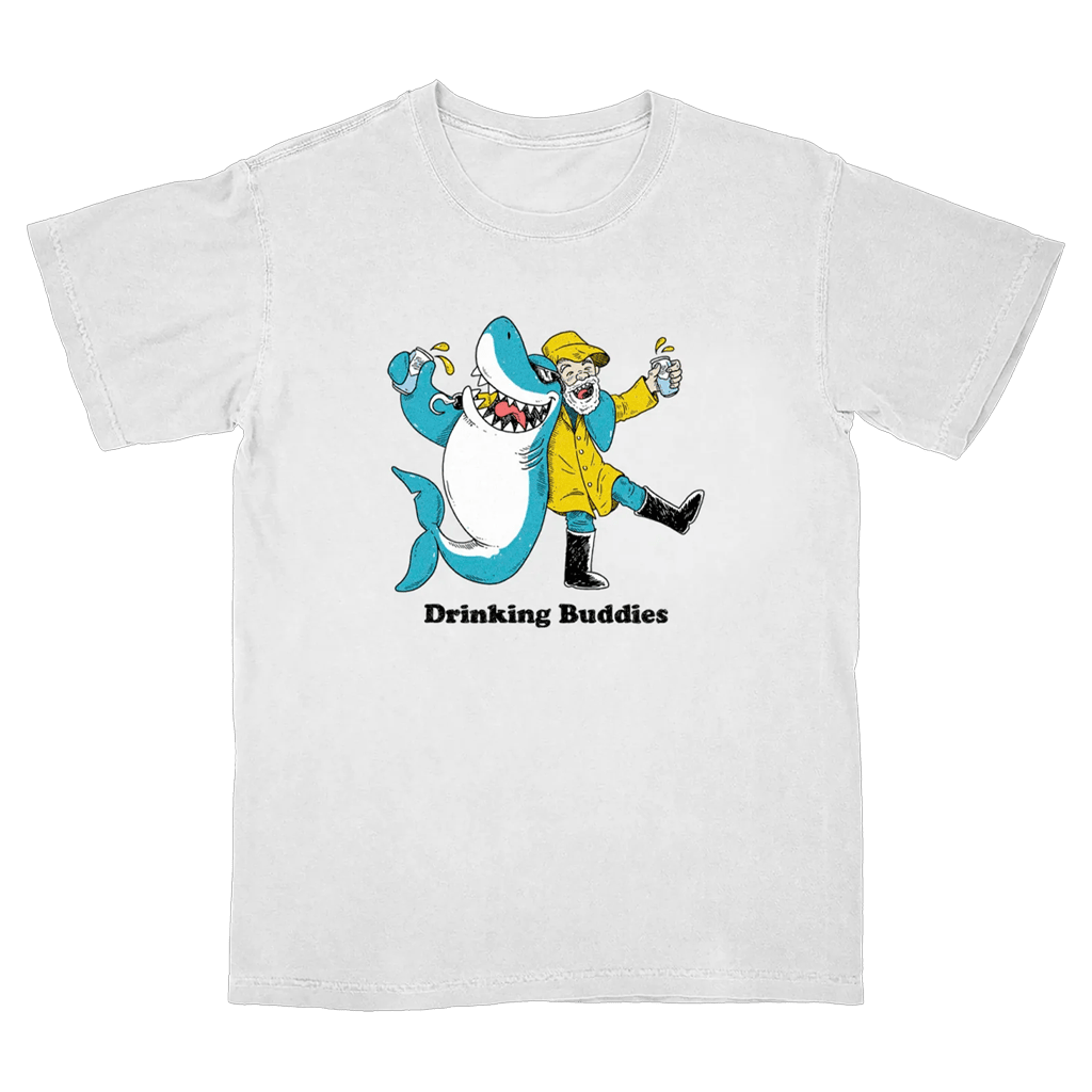 Almost Friday Merch Drinking Buddies T-Shirt Birthday Gift Ideas For Him-1